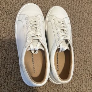 Lucky Brand Divahna Sneaker White Sz 8 - very good condition